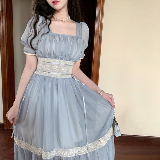 Holiday Fairy Mid-length Dress Thin Cover Meat